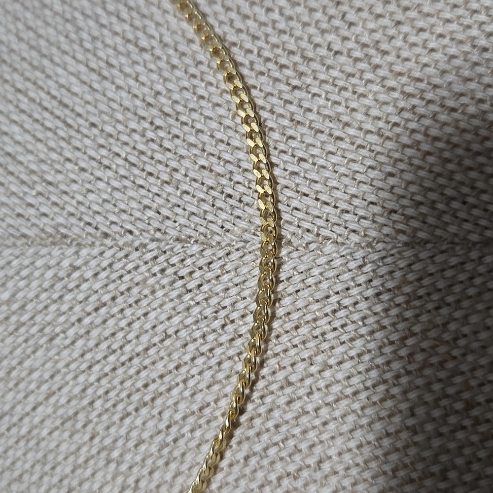 18k Gold Over SS925 Cuban Link Necklace - Picture 4 of 8